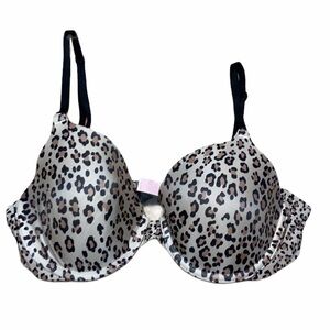 Victoria Secret Perfect Coverage animal print Bra